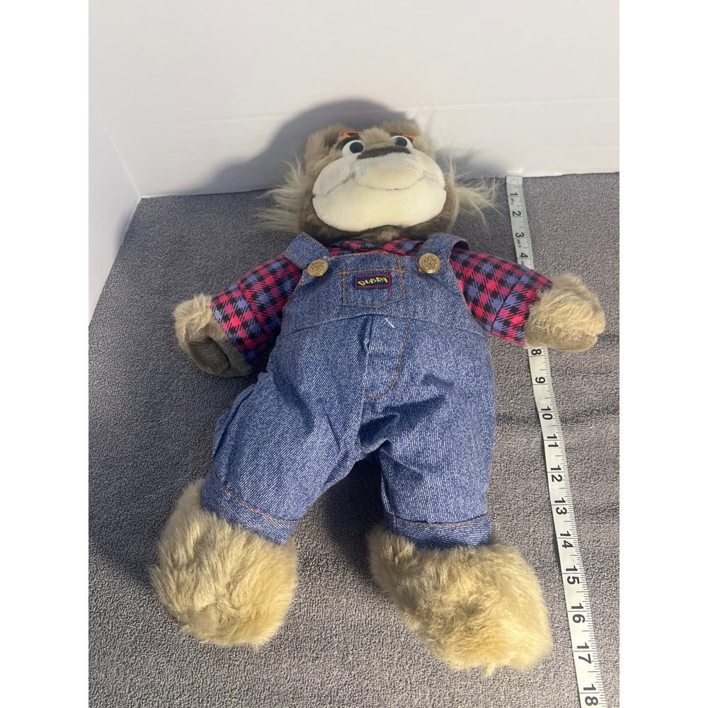 Dubba Plush Bear Overalls Shirt Sunglasses Stuffed Animal‎ Toy Character - Picture 3 of 4